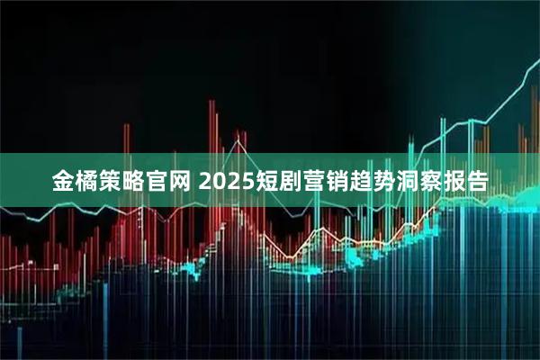 金橘策略官网 2025短剧营销趋势洞察报告