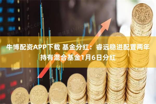 牛博配资APP下载 基金分红:睿远稳进配置两年持有混合基金1月6日分红